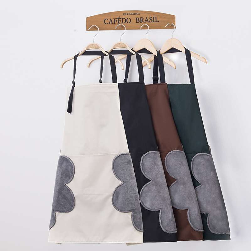 ミトン付きカフェ保育士 エプロン