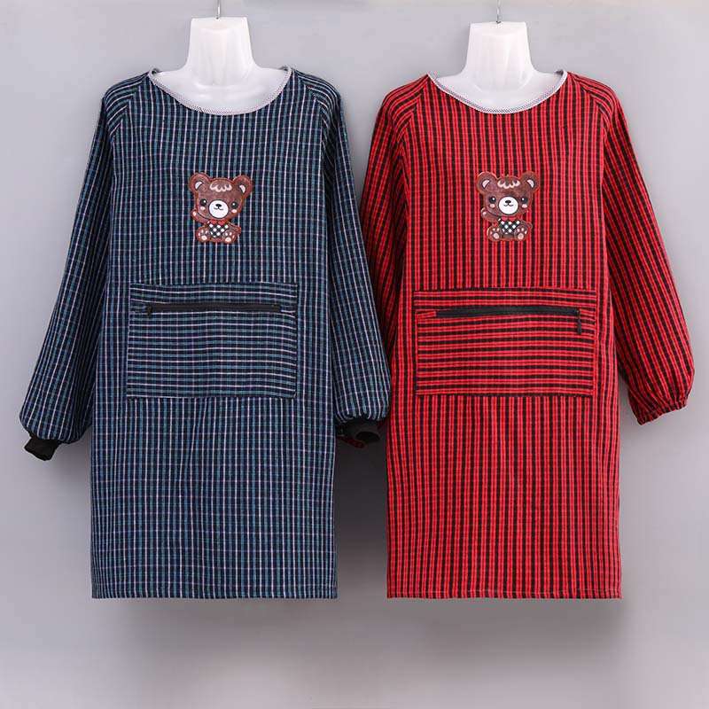 保育士 エプロン 優しい動物デザイン保育士エプロン