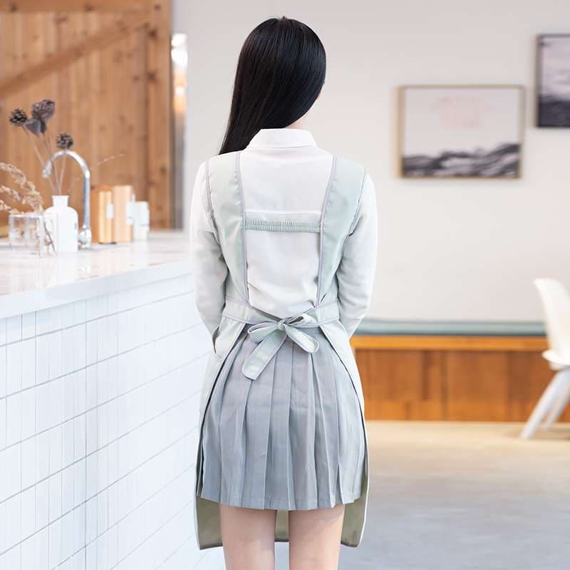 清楚なドレス保育士 エプロン