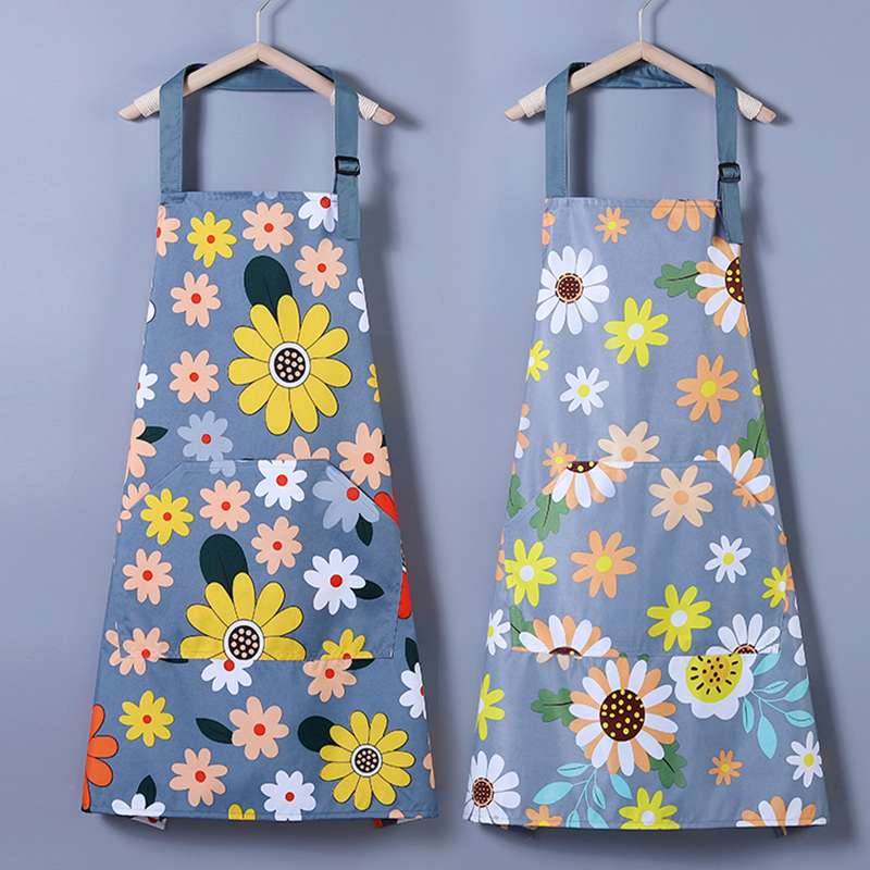 花柄保育士 エプロン 春夏コレクション